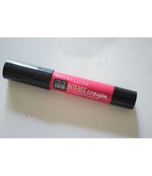Maybelline New York Color Show Intense Lip Crayon, Fierce Fuchsia, 3.5g